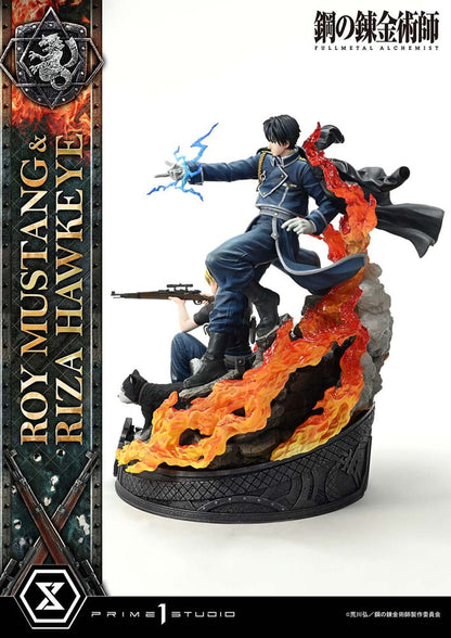 Fullmetal Alchemist statuette Concept Masterline 1/6 Roy Mustang Riza Hawkeye Regular Version 50 cm