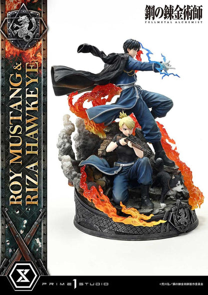 Fullmetal Alchemist statuette Concept Masterline 1/6 Roy Mustang Riza Hawkeye Regular Version 50 cm