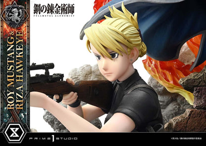 Fullmetal Alchemist statuette Concept Masterline 1/6 Roy Mustang Riza Hawkeye Regular Version 50 cm