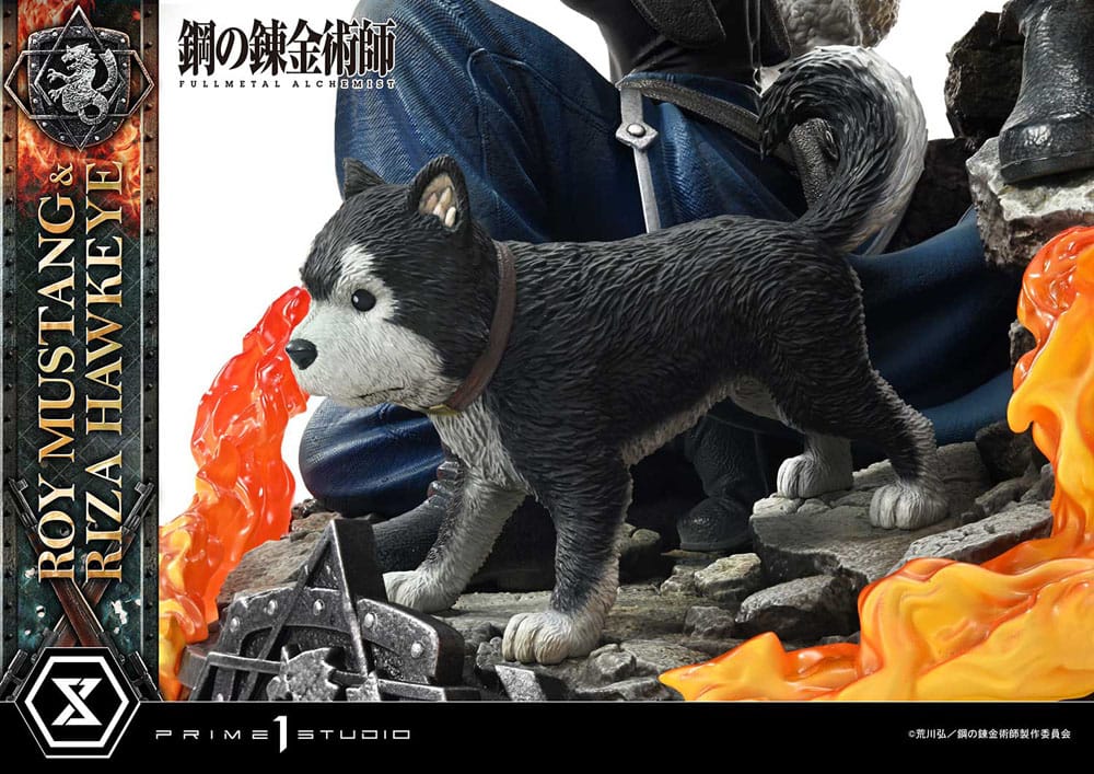 Fullmetal Alchemist statuette Concept Masterline 1/6 Roy Mustang Riza Hawkeye Regular Version 50 cm