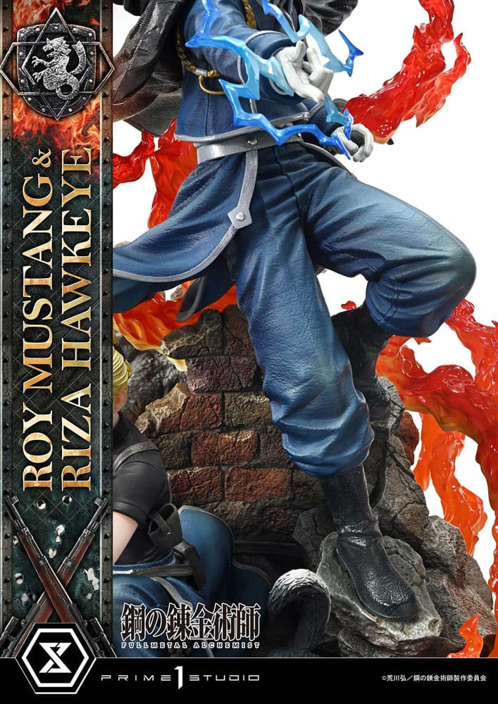 Fullmetal Alchemist statuette Concept Masterline 1/6 Roy Mustang Riza Hawkeye Regular Version 50 cm