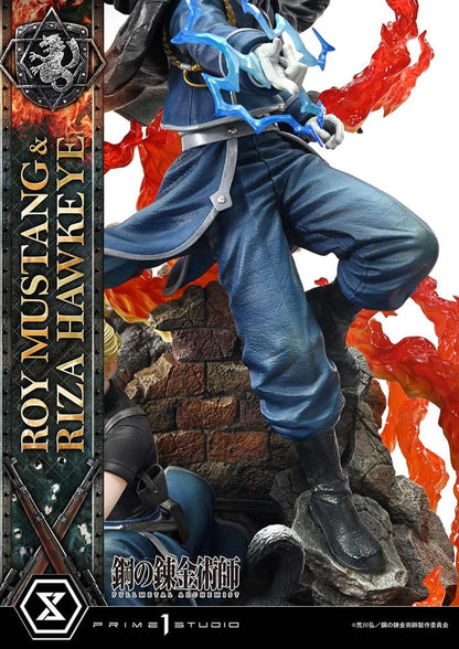 Fullmetal Alchemist statuette Concept Masterline 1/6 Roy Mustang Riza Hawkeye Regular Version 50 cm