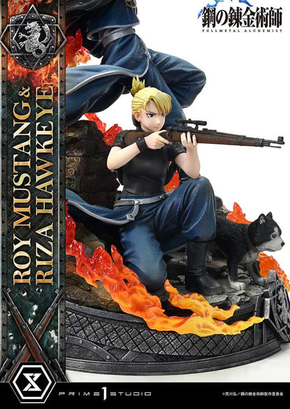 Fullmetal Alchemist statuette Concept Masterline 1/6 Roy Mustang Riza Hawkeye Regular Version 50 cm