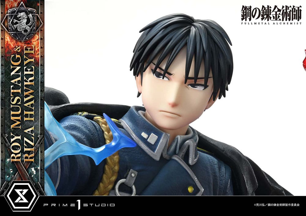 Fullmetal Alchemist statuette Concept Masterline 1/6 Roy Mustang Riza Hawkeye Regular Version 50 cm