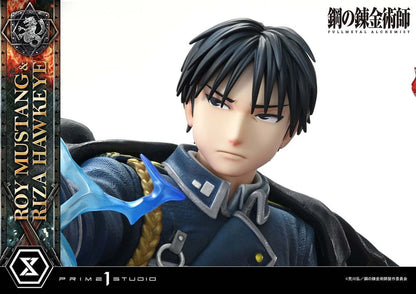 Fullmetal Alchemist statuette Concept Masterline 1/6 Roy Mustang Riza Hawkeye Regular Version 50 cm