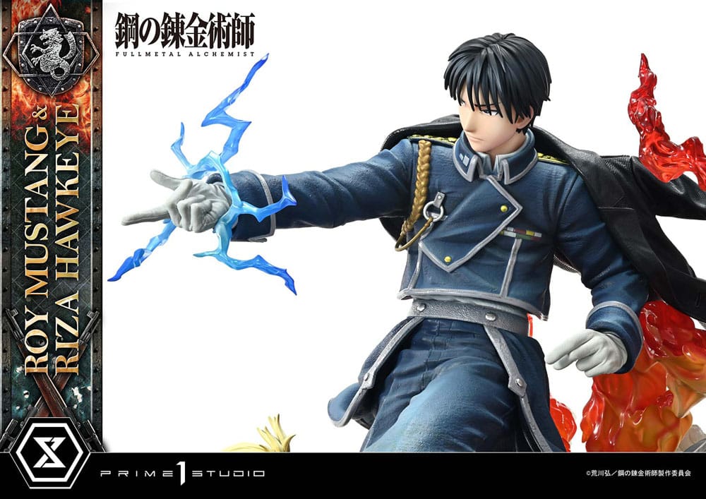 Fullmetal Alchemist statuette Concept Masterline 1/6 Roy Mustang Riza Hawkeye Regular Version 50 cm