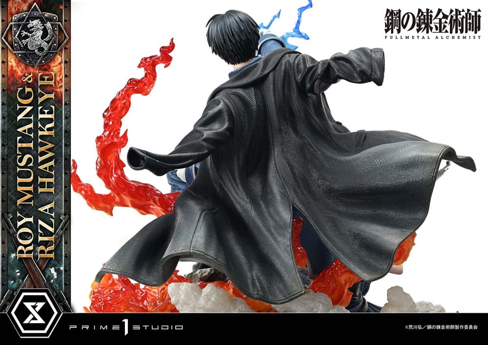 Fullmetal Alchemist statuette Concept Masterline 1/6 Roy Mustang Riza Hawkeye Regular Version 50 cm