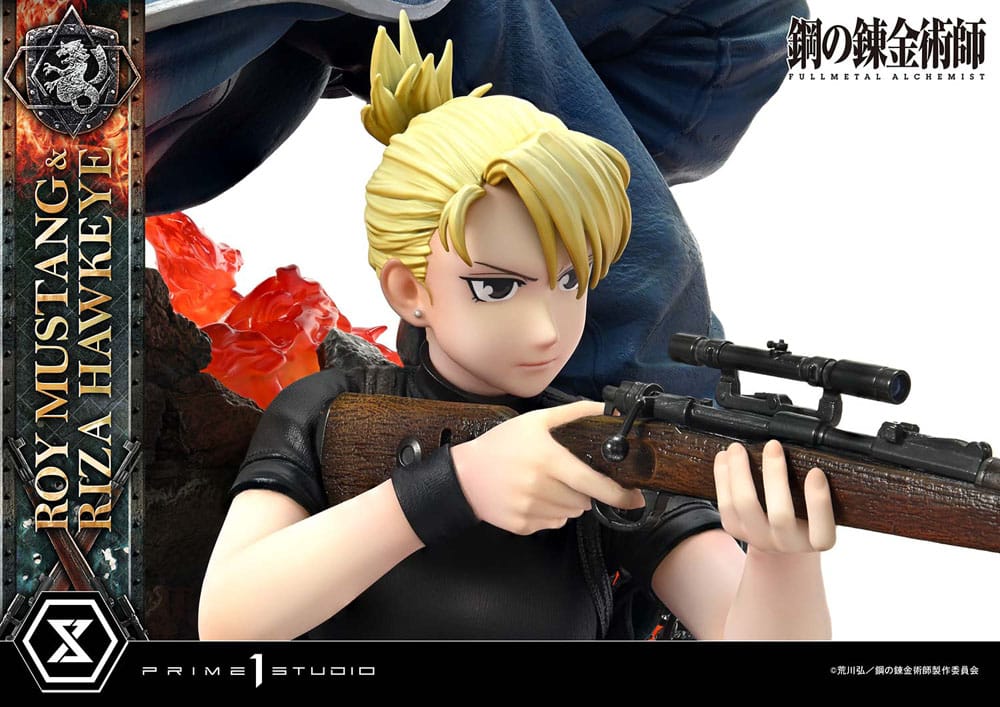 Fullmetal Alchemist statuette Concept Masterline 1/6 Roy Mustang Riza Hawkeye Regular Version 50 cm