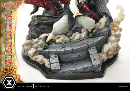 Seven Deadly Sins Concept Masterline Series statuette Meliodas, Ban and King 55 cm