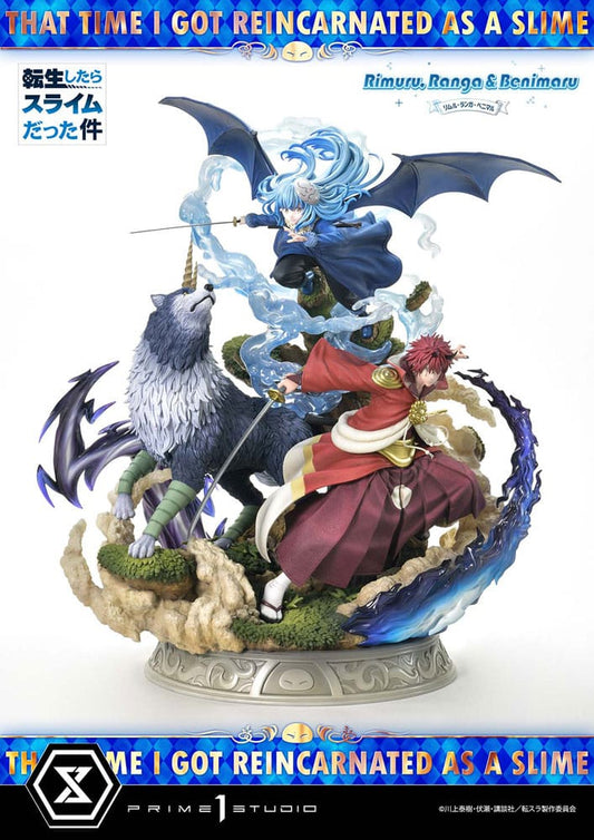 That Time I Got Reincarnated as a Slime Concept Masterline Series statuette 1/6 Rimuru, Ranga and Benimaru 59 cm