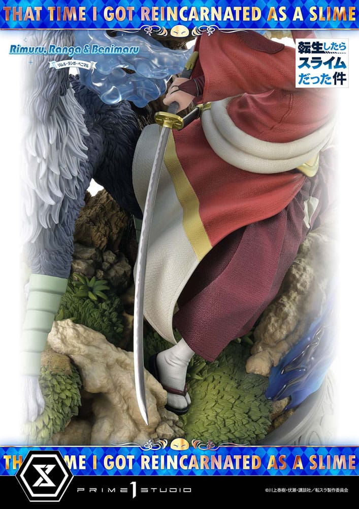 That Time I Got Reincarnated as a Slime Concept Masterline Series statuette 1/6 Rimuru, Ranga and Benimaru 59 cm