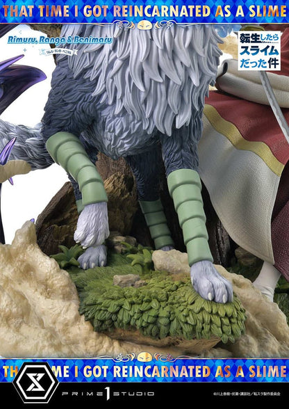 That Time I Got Reincarnated as a Slime Concept Masterline Series statuette 1/6 Rimuru, Ranga and Benimaru 59 cm