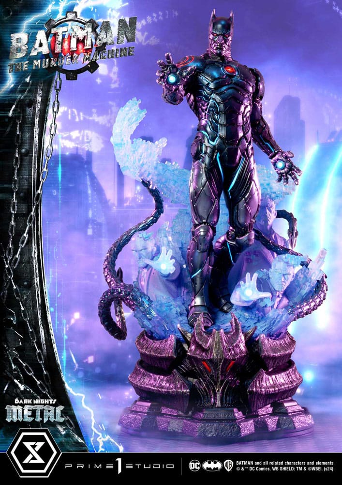 Batman: The Dark Nights Metal (Comics) statuette Museum Masterline Series 1/3 The Murder Machine 85 cm