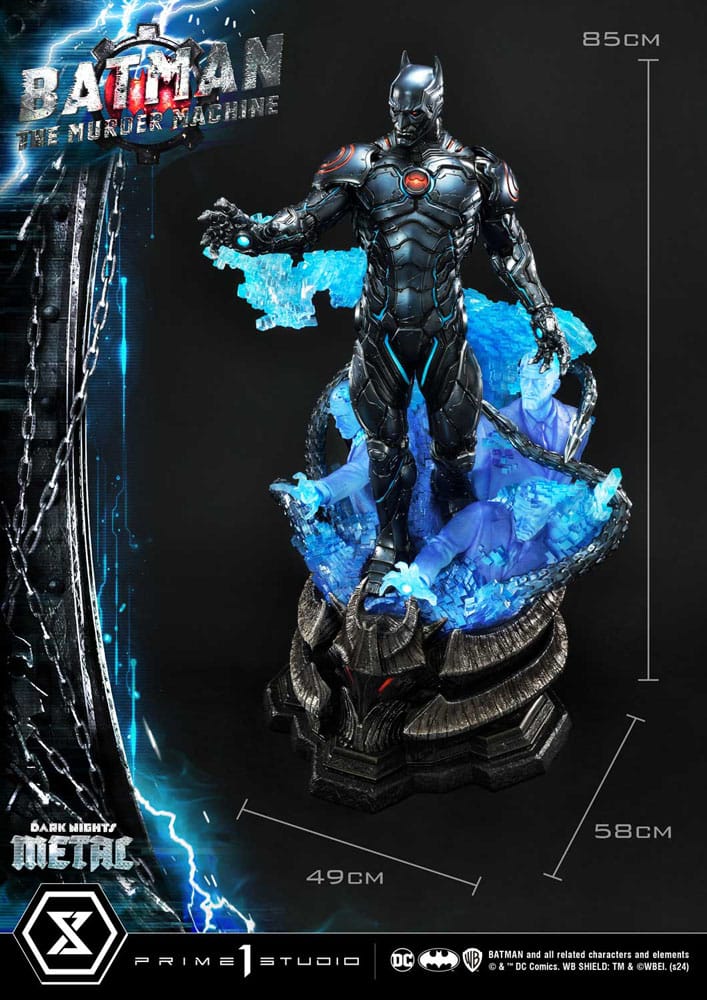 Batman: The Dark Nights Metal (Comics) statuette Museum Masterline Series 1/3 The Murder Machine 85 cm