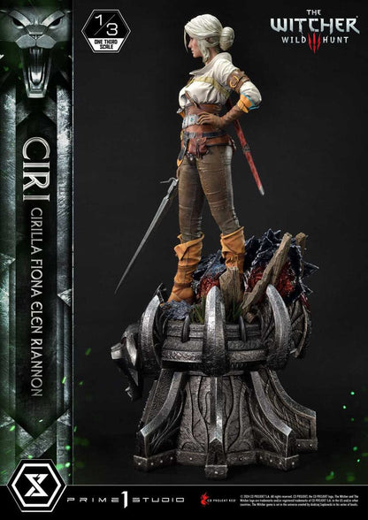 Statuette Masterline du musée The Witcher 3 : Wild Hunt 1/3 Wild Hunt Ciri Fiona Elen Riannon 81 cm