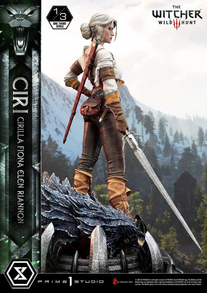 Statuette Masterline du musée The Witcher 3 : Wild Hunt 1/3 Wild Hunt Ciri Fiona Elen Riannon 81 cm