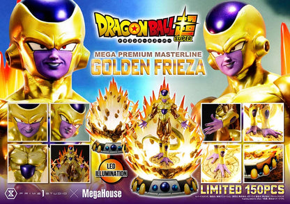 Dragon Ball Super statuette Mega Premium Masterline 1/4 Golden Frieza 61 cm