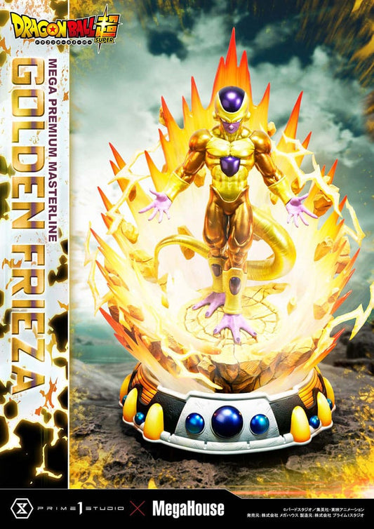 Dragon Ball Super statuette Mega Premium Masterline 1/4 Golden Frieza 61 cm