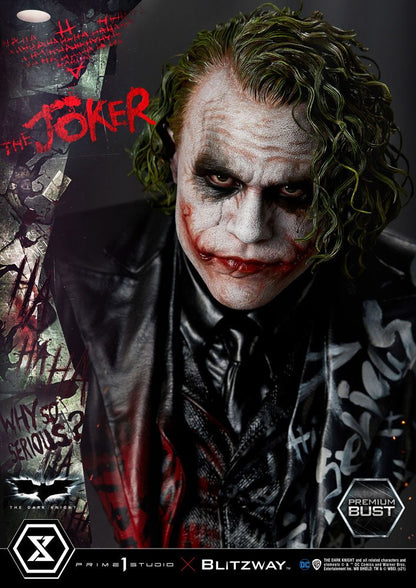 The Dark Knight : Buste Premium The Joker 26 cm