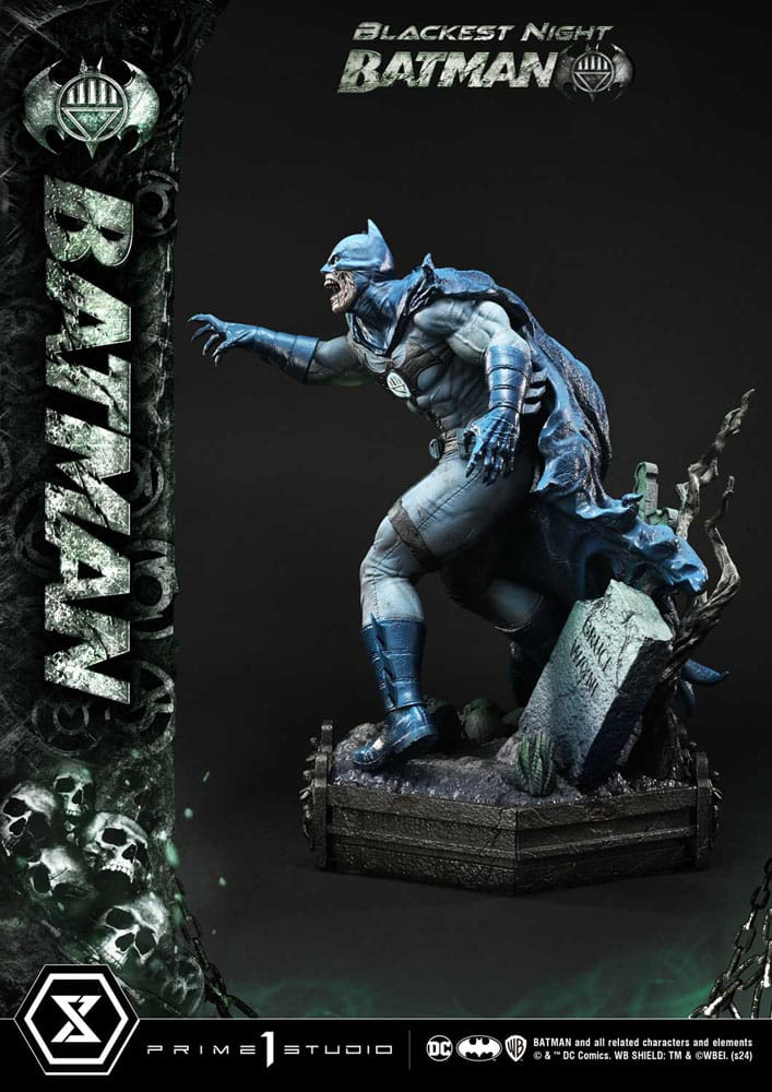 Batman statuette Premium Masterline Series Batman Blackest Night Version 45 cm