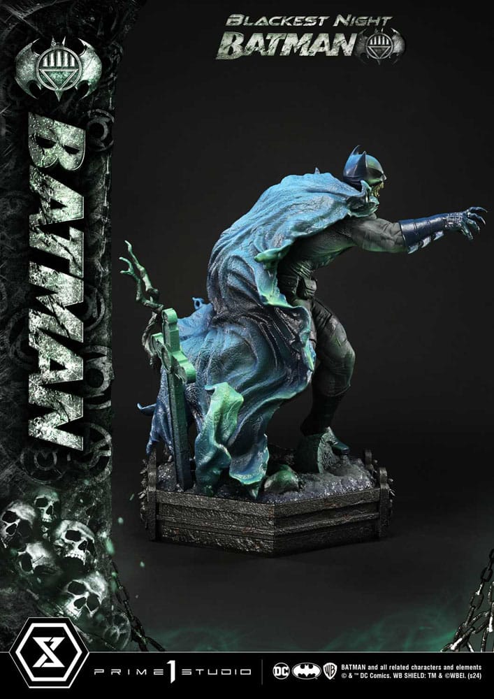 Batman statuette Premium Masterline Series Batman Blackest Night Version 45 cm