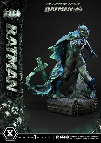 Batman statuette Premium Masterline Series Batman Blackest Night Version 45 cm