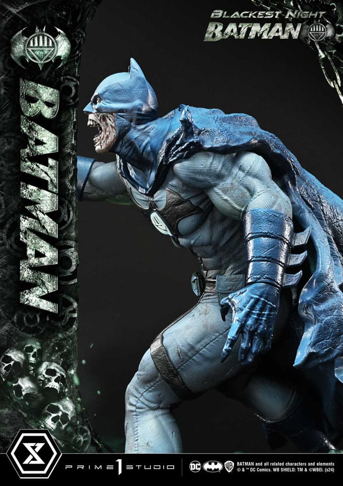 Batman statuette Premium Masterline Series Batman Blackest Night Version 45 cm