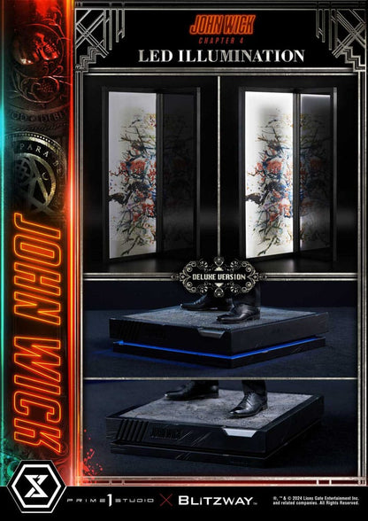 John Wick Chapter 4 statuette Ultimate Premium Masterline Series 1/4 Deluxe Version 54 cm