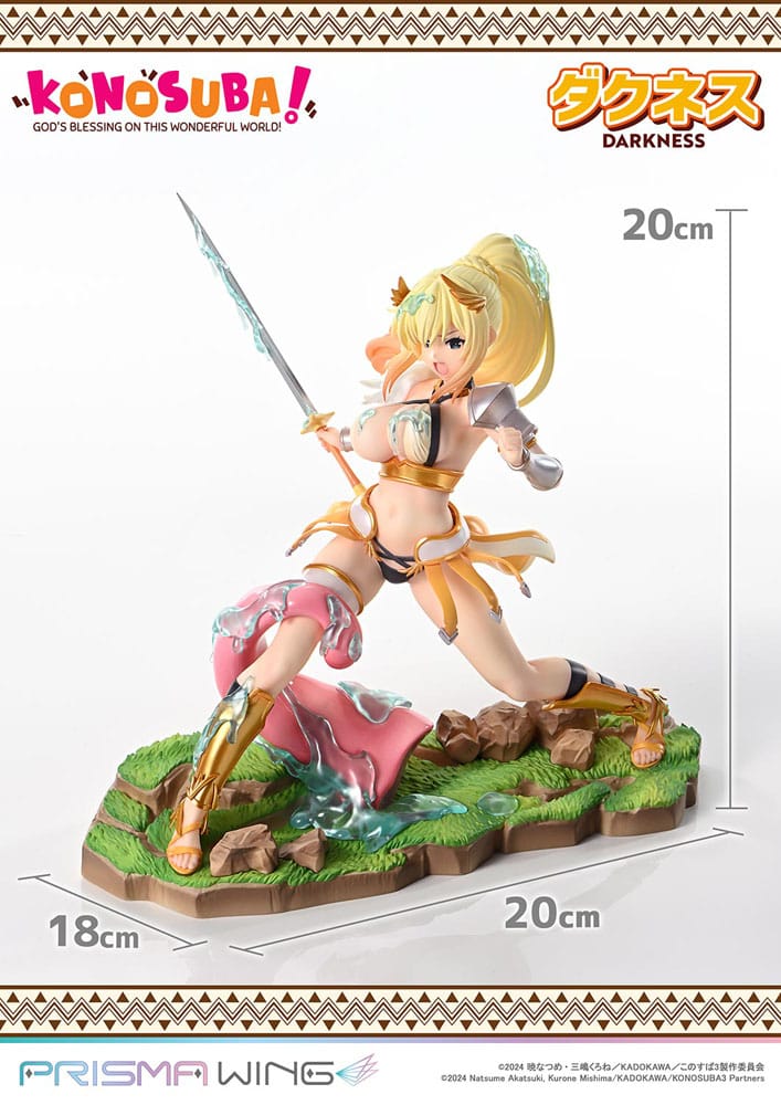 Konusuba - God's blessing on this wonderful world! statuette PVC 1/7 Prisma Wing Darkness 20 cm