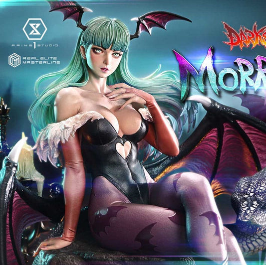 Statuette Darkstalkers Real Elite Masterline Series 1/4 Morrigan 55 cm