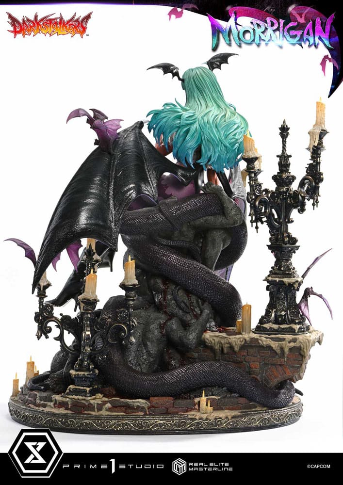 Statuette Darkstalkers Real Elite Masterline Series 1/4 Morrigan 55 cm