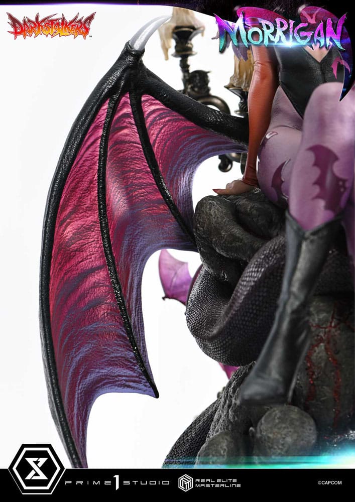 Statuette Darkstalkers Real Elite Masterline Series 1/4 Morrigan 55 cm