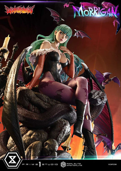 Statuette Darkstalkers Real Elite Masterline Series 1/4 Morrigan 55 cm