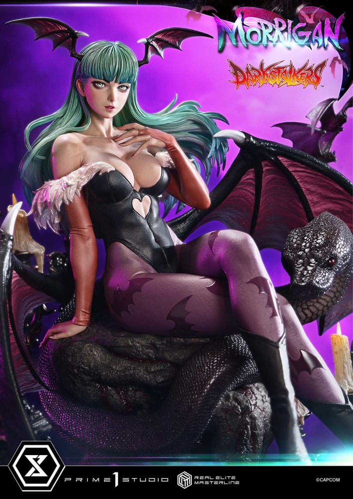 Statuette Darkstalkers Real Elite Masterline Series 1/4 Morrigan 55 cm