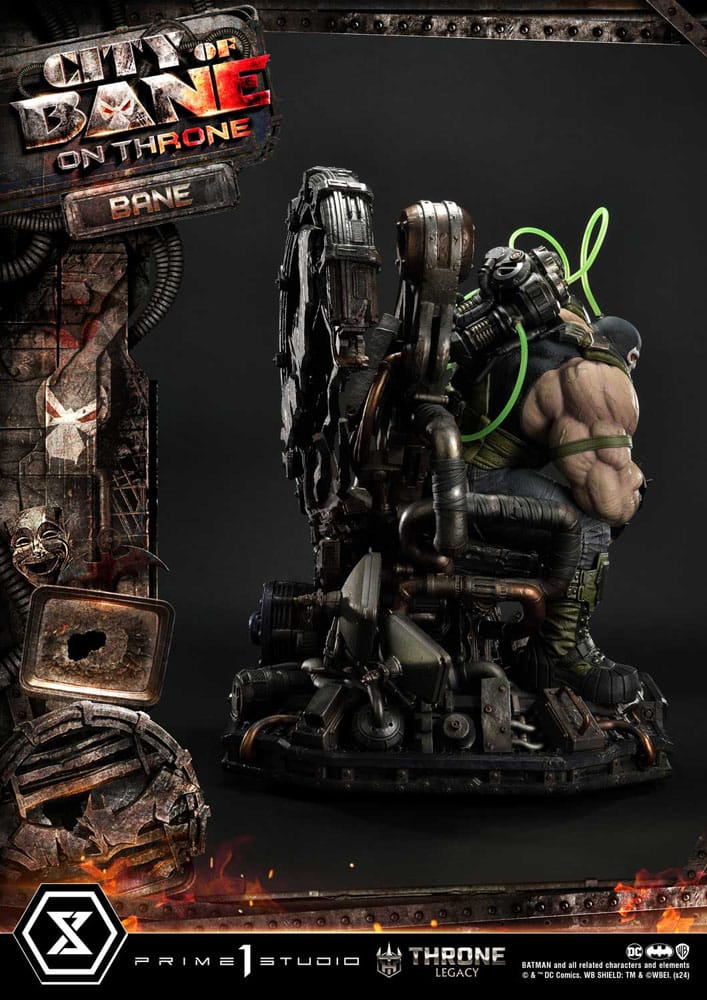 DC Comics statuette 1/4 Throne Legacy Collection Batman Bane on Throne 61 cm