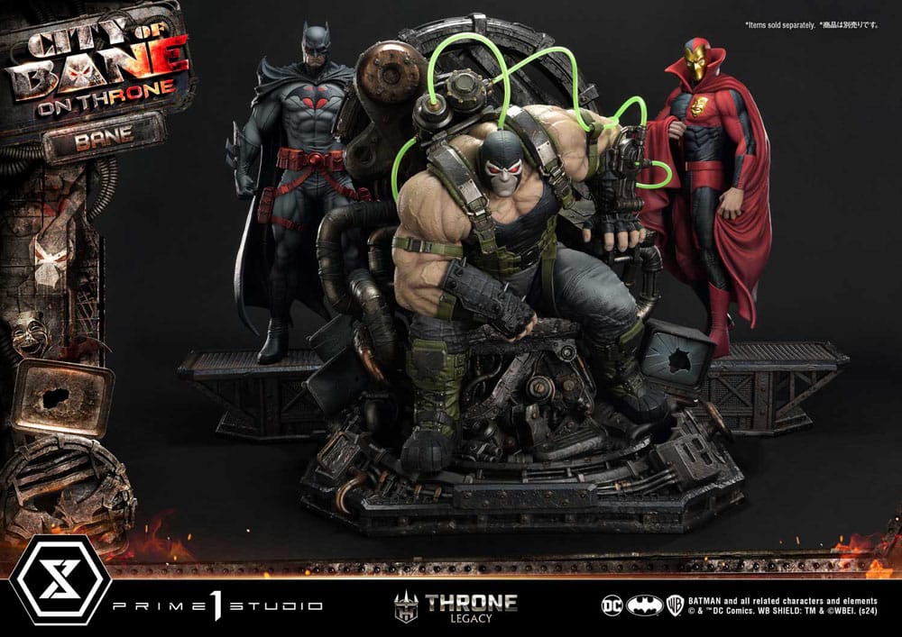 DC Comics statuette 1/4 Throne Legacy Collection Batman Bane on Throne 61 cm