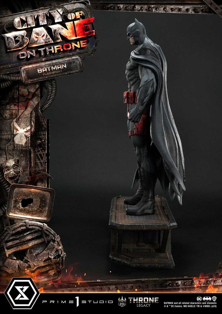 DC Comics statuette 1/4 Throne Legacy Collection Flashpoint Batman 60 cm