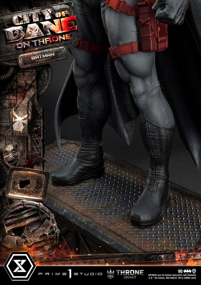 DC Comics statuette 1/4 Throne Legacy Collection Flashpoint Batman 60 cm