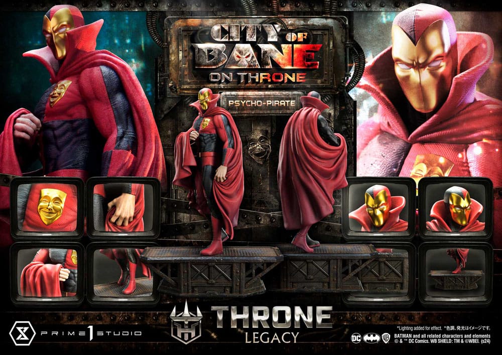 DC Comics statuette 1/4 Throne Legacy Collection Psycho Pirate 58 cm