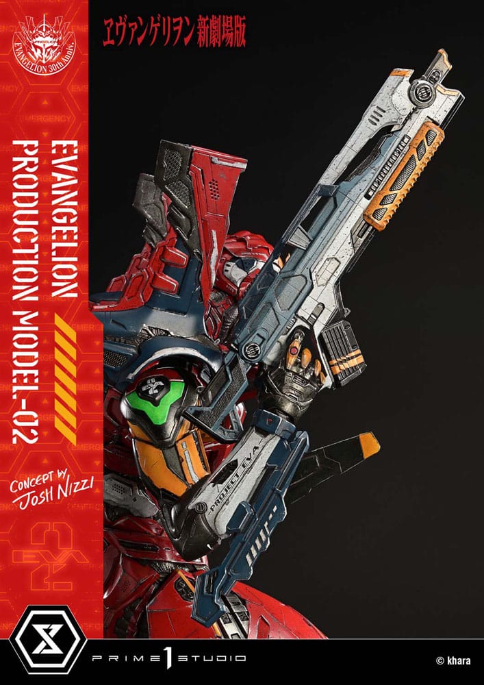Reconstruction de la statuette Evangelion Ultimate Diorama Masterline Series Evangelion Production Model-02 (Concept par Josh Nizzi) 73 cm