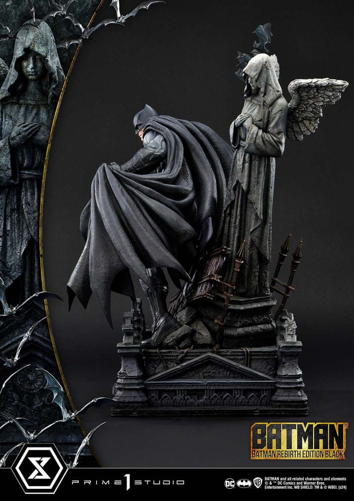 Batman statuette Ultimate Premium Masterline Series 1/4 Batman Rebirth Edition Black 71 cm