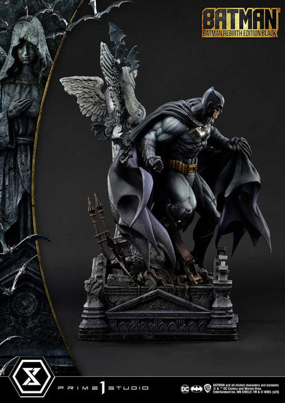Batman statuette Ultimate Premium Masterline Series 1/4 Batman Rebirth Edition Black 71 cm