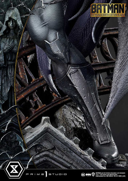 Batman statuette Ultimate Premium Masterline Series 1/4 Batman Rebirth Edition Black 71 cm
