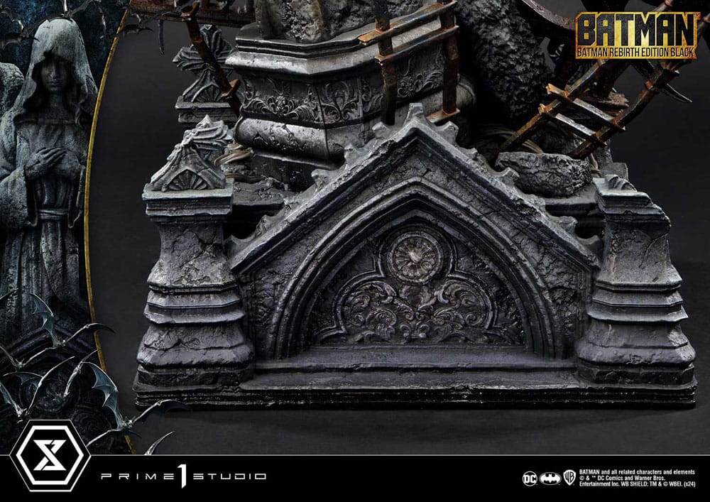 Batman statuette Ultimate Premium Masterline Series 1/4 Batman Rebirth Edition Black 71 cm