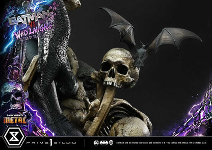 Dark Nights: Metal statuette Ultimate Premium Masterline Series 1/4 Batman VS Batman Who Laughs 67 cm