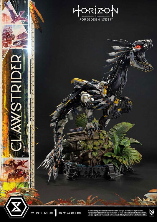 Horizon Forbidden West statuette Ultimate Premium Masterline Series 1/4 Clawstrider 68 cm