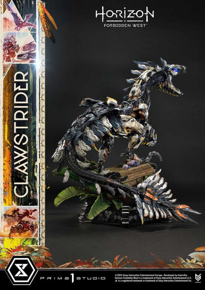 Horizon Forbidden West statuette Ultimate Premium Masterline Series 1/4 Clawstrider 68 cm