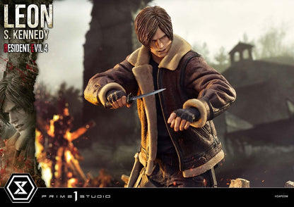 Statuette Resident Evil 4 Ultimate Premium Masterline Series 1/4 Leon S. Kennedy 64 cm