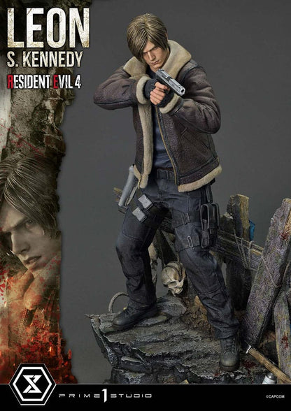 Statuette Resident Evil 4 Ultimate Premium Masterline Series 1/4 Leon S. Kennedy 64 cm