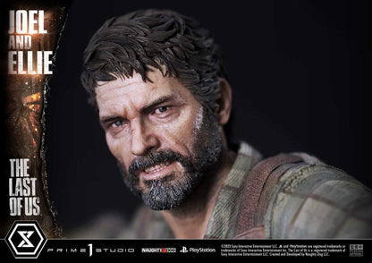 The Last of Us Part I statuette 1/4 Ultimate Premium Masterline Series Joel & Ellie (The Last of Us Part I) 73 cm